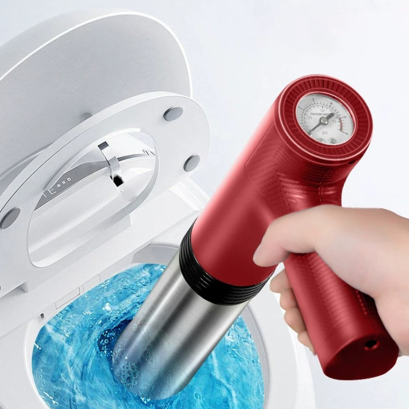 Plunger Toilet - Elektrikli Hava Basınçlı Tuvalet Tıkanıklık Açma