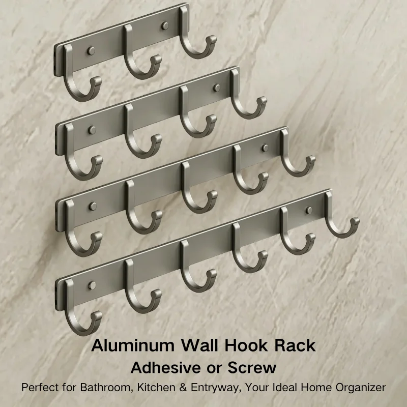 Home Bathroom Organizer - Alüminyum Duvar Askı Aparatı – Matkap