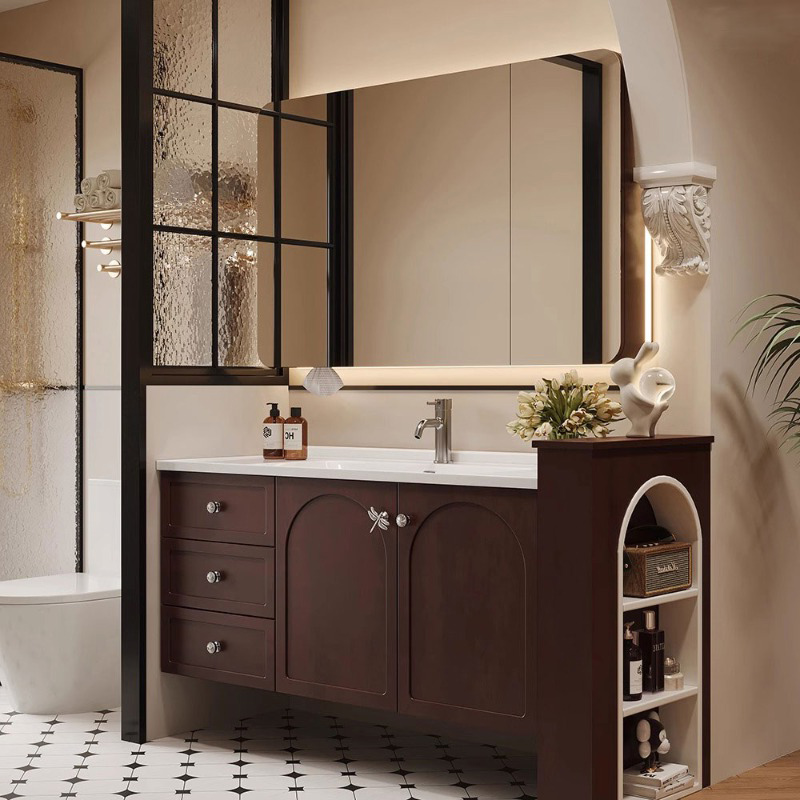 duvar hamaki banyo dolabı düze - Home Bathroom Vanity Combo incelemesi ve fiyatı