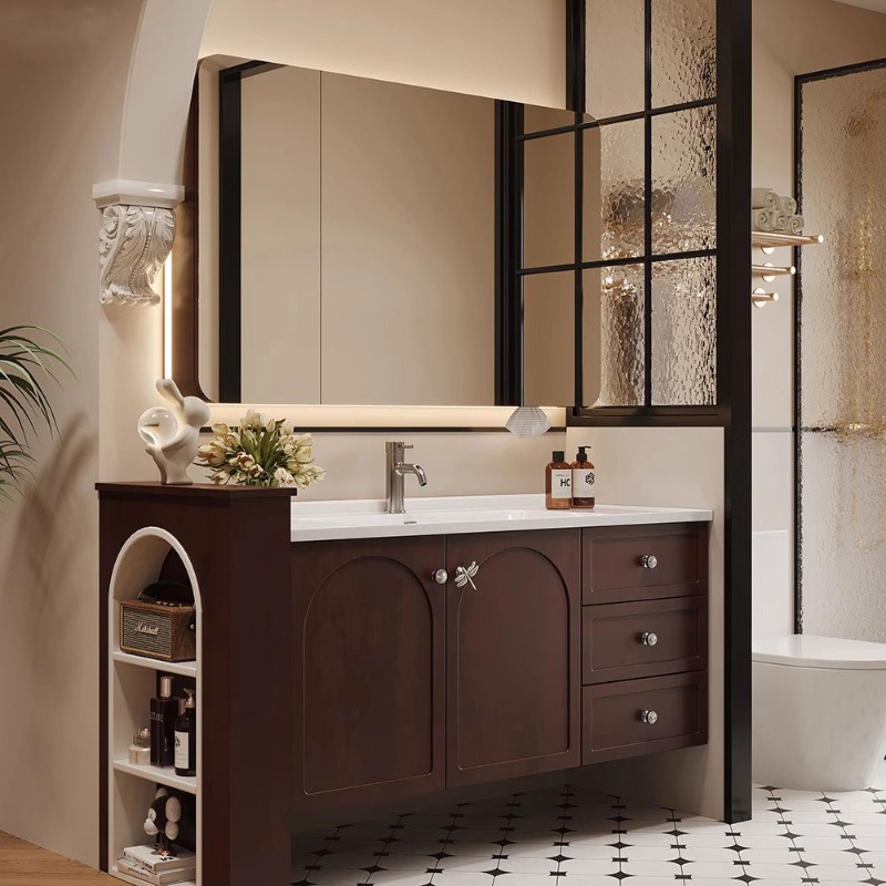 duvar hamaki banyo dolabı düze - Home Bathroom Vanity Combo incelemesi ve fiyatı