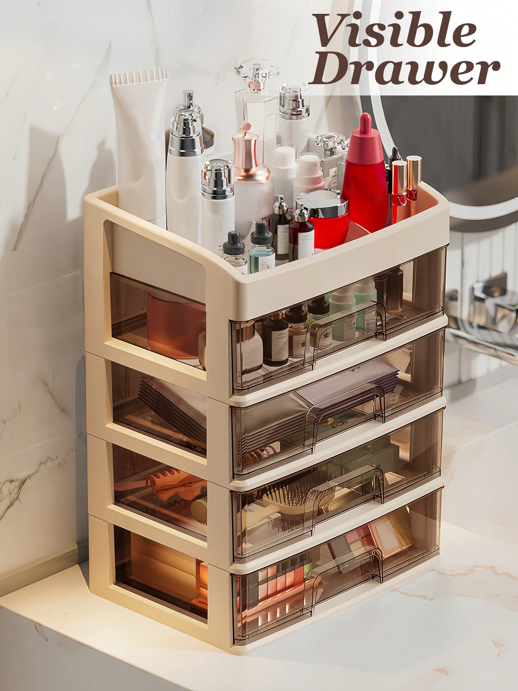Makyaj Malzemeleri Düzenleyici - Home Essentials Bathroom Storage incelemesi ve fiyatı