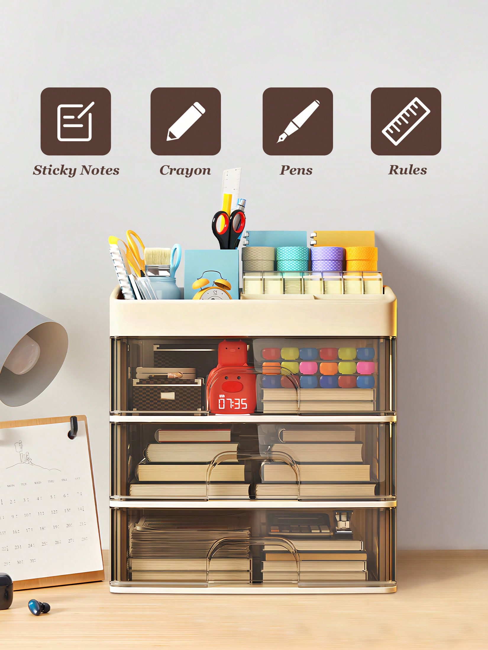 Makyaj Malzemeleri Düzenleyici - Home Essentials Bathroom Storage incelemesi ve fiyatı