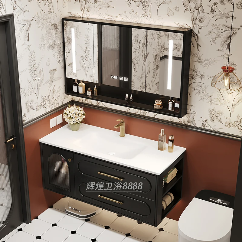 Fransız Lüks Banyo Dolapları S - Home Bathroom Vanity Combo incelemesi ve fiyatı
