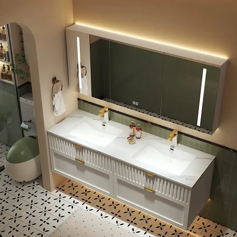 Krem Rengi Banyo Dolabı, Coria - Home Bathroom Vanity Combo incelemesi ve fiyatı