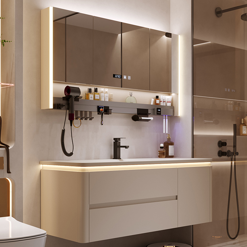 Modern Basit Banyo Dolapları L - Home Bathroom Vanity Combo incelemesi ve fiyatı