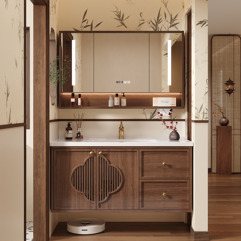 Lüks Modern Dolap Kağıt Çekmec - Home Bathroom Vanity Combo incelemesi ve fiyatı