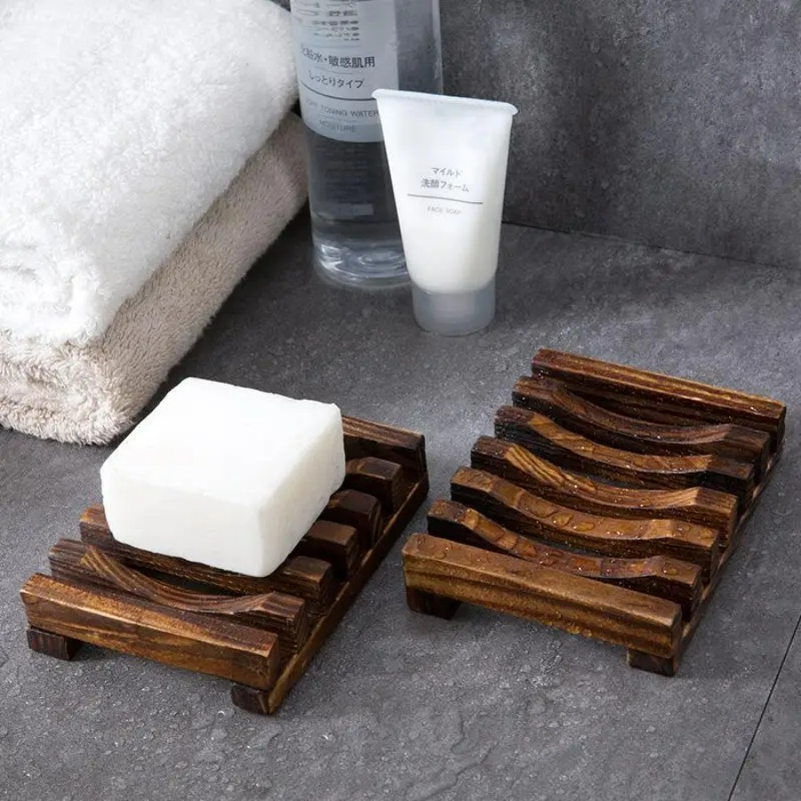 Doğal Bambu Sabunluk, Ahşap Dr - Home Essentials Bathroom Storage incelemesi ve fiyatı