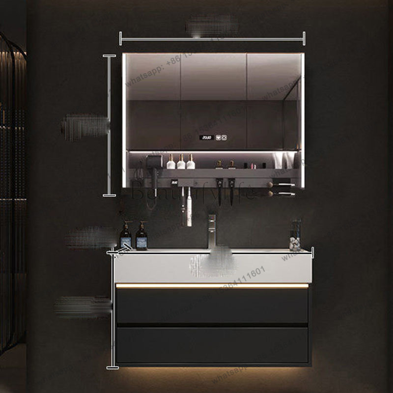 YJ Lüks Çekmeceli Dolap Kağıt  - Home Bathroom Vanity Combo incelemesi ve fiyatı