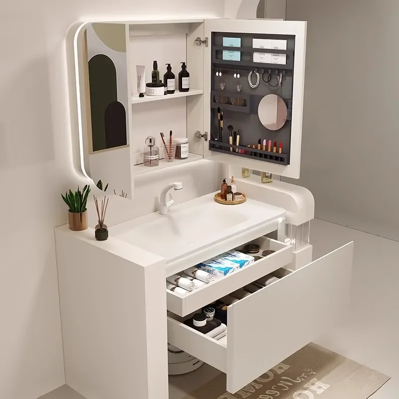 Seramik Entegre Lavabolu Banyo - Home Bathroom Vanity Combo incelemesi ve fiyatı